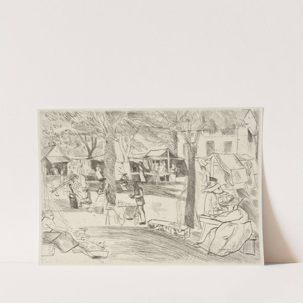 Jahrmarkt (1923) by Rudolf Grossmann