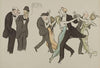 J’aime bien la danse…mais celle-lÃ  !; Comte NapolÃ©on Gourgaud, J Hennessy, M Ephrussi, Baron E de Rothschild, comte B de Valon