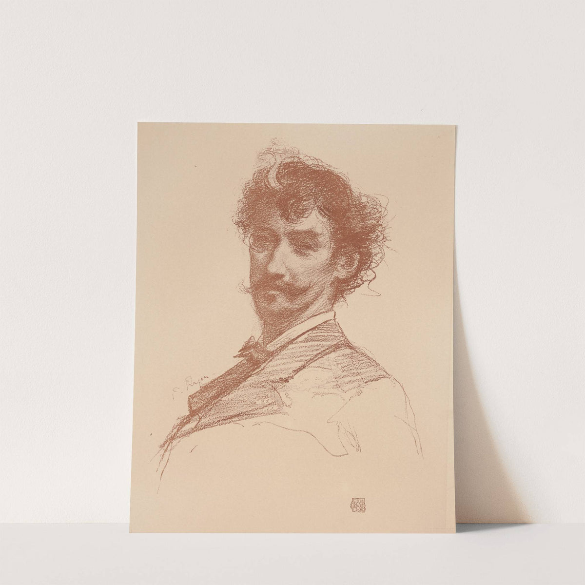 James Abbott McNeill Whistler (1842-1843) by Paul Adolphe Rajon