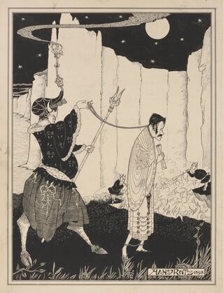 The capitalist – his corner in Hades. (1898)