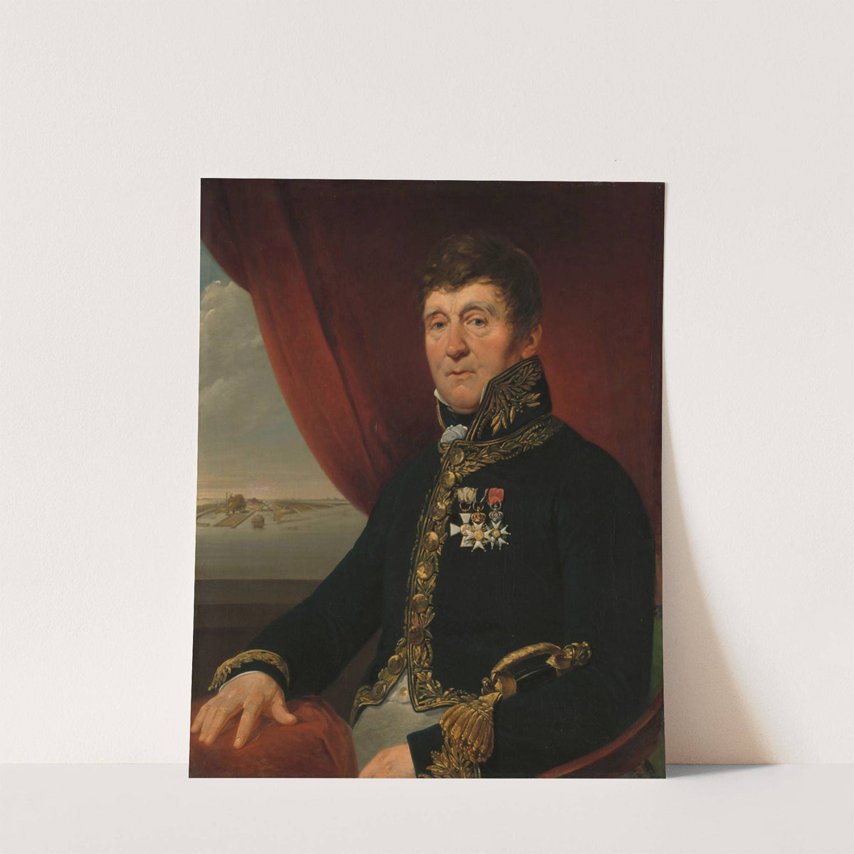 Jan Blanken Jansz., Superintendent of Waterworks (1820 - 1838) by Jean Augustin Daiwaille