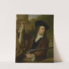 Jan de Hooghe (1650-1731). Anna de Hooghe’s Cousin, Dressed for Shooting (1700) by Ludolf Backhuysen