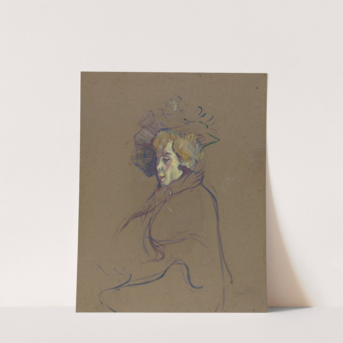 Jane Avril by Henri de Toulouse-Lautrec