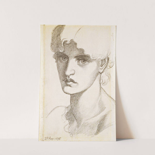 Jane Morris (1875) by Dante Gabriel Rossetti