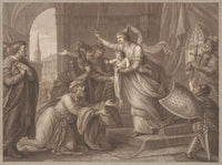 Jane of Flanders, Countess of Mountford assembling the Inhabitants of Rennes