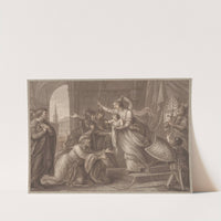 Jane of Flanders, Countess of Mountford assembling the Inhabitants of Rennes by John Francis Rigaud