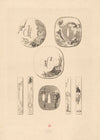 Japanse gespen met verschillende motieven (1856-1897)