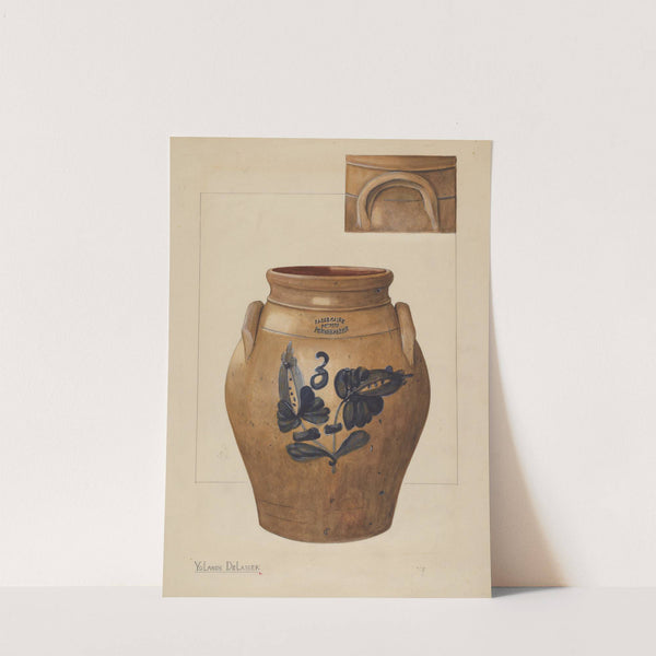 Jar by Yolande Delasser