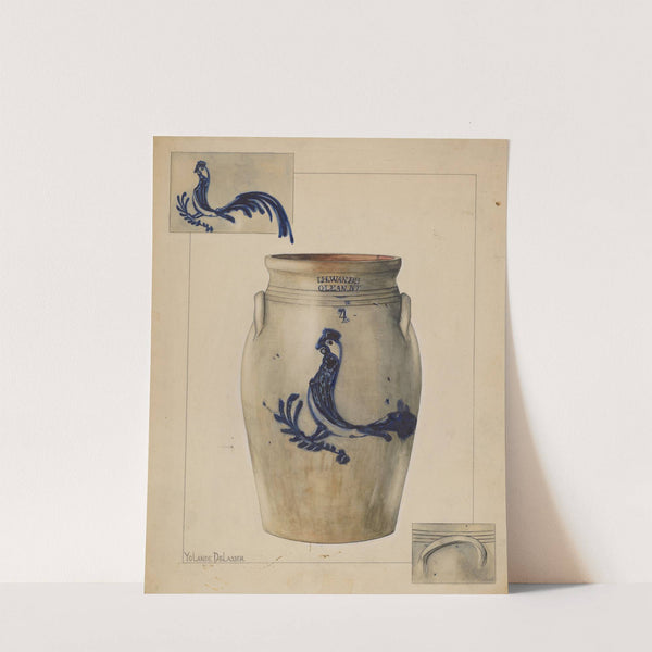 Jar by Yolande Delasser