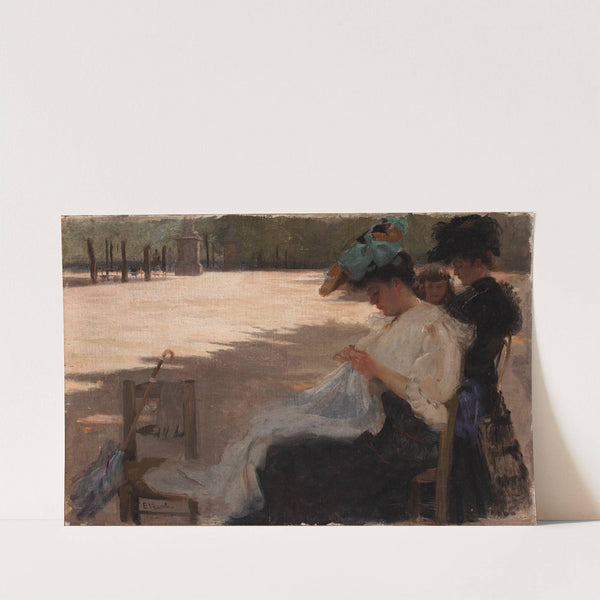 Jardim do Luxemburgo (1905) by Eliseu Visconti