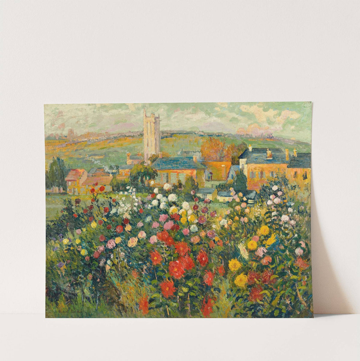 Jardin à Darnétal by Robert Antoine Pinchon