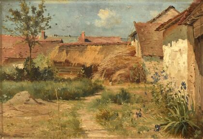Jardin à Orainville