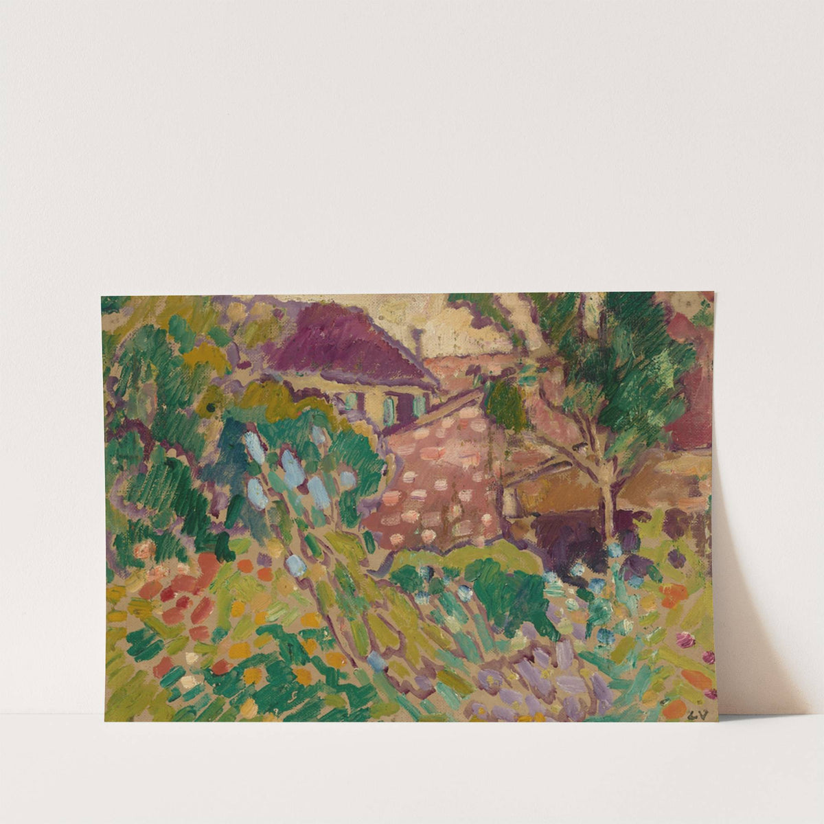 Jardin de Choisel (circa 1930) by Louis Valtat
