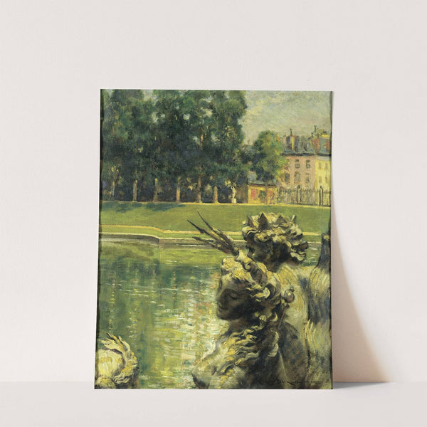 Jardin de la Fontaine at Nimes, France by James Carroll Beckwith