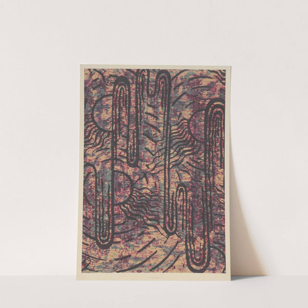 Javakunst-Papier (Wachsbatikpapier) (1924 - 1927)