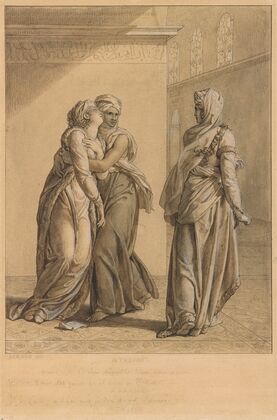 ‘Je me meurs’; Atalide Faints upon Hearing Bajazet’s Fate