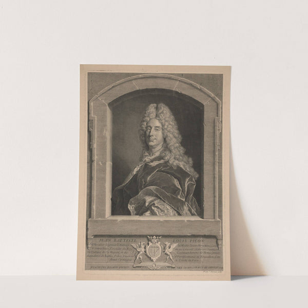 Jean Baptiste Louis Picon (1719) by Francois Chereau the elder