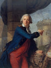 Jean-Henri Masers, chevalier de Latude (1725-1805), montrant la Bastille