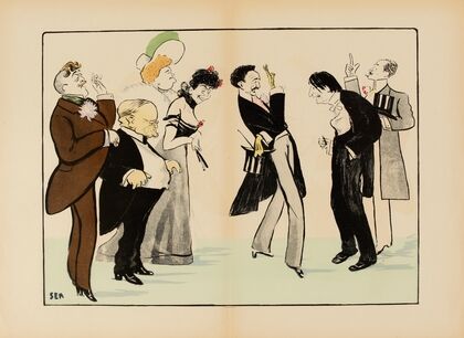 Jean Lorrain, Boldini, Kate Moore, Madeleine Lemaire, Montesquiou, Jean-Louis Forain et Yturri