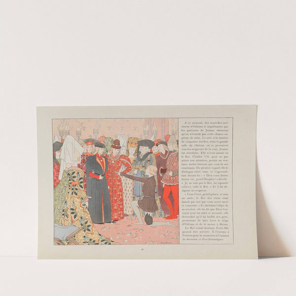 Jeanne d&#8217;Arc Pl.08 (1896) by Louis Maurice Boutet de Monvel