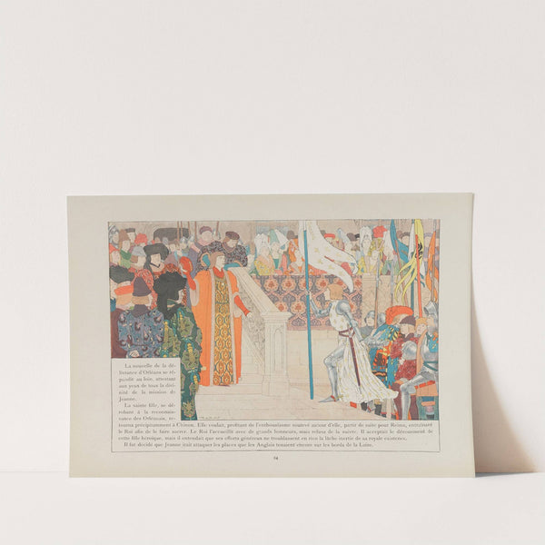 Jeanne d&#8217;Arc Pl.21 (1896) by Louis Maurice Boutet de Monvel