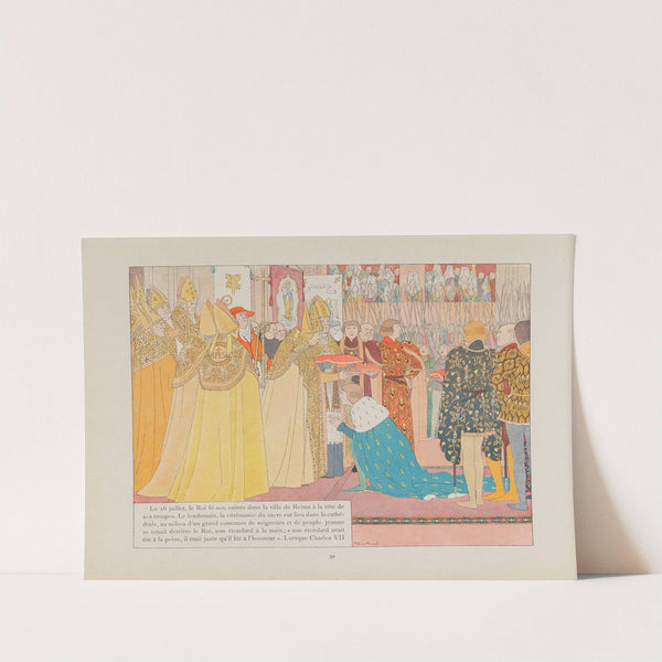 Jeanne d&#039;Arc Pl.27 by Louis Maurice Boutet de Monvel
