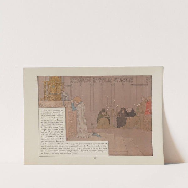 Jeanne d&#039;Arc Pl.31 by Louis Maurice Boutet de Monvel