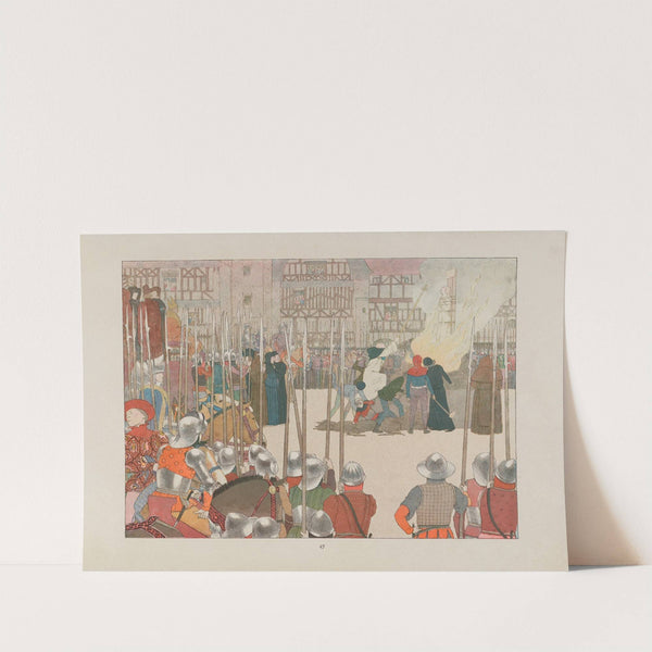 Jeanne d&#039;Arc Pl.44 by Louis Maurice Boutet de Monvel