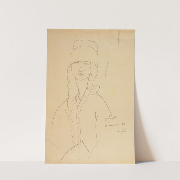 Jeanne Hébuterne (1916) by Amedeo Modigliani