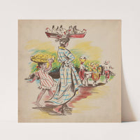 Jeanne-Marie Goes to Market pl5 (1938) by Sari