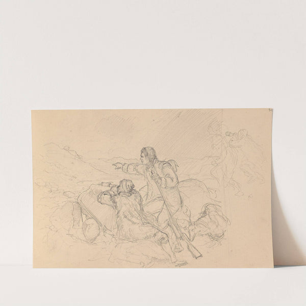 Jegere (1857) by Adolph Tidemand