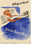 Jenny on the job gets her beauty sleep (1943)