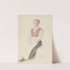 Jente i bunad, Oline, Bukken (1843) by Adolph Tidemand