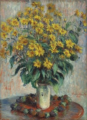 Jerusalem Artichoke Flowers (1880)