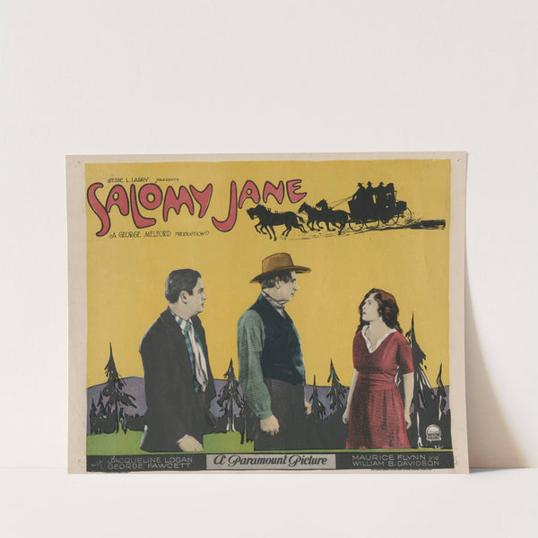 Jesse L. Lasky presents Salomy Jane by Anonymous