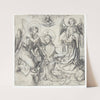 Jesu dåb by Martin Schongauer