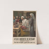 Jesus anointed in Bethany (1906) by Providence Lith. Co