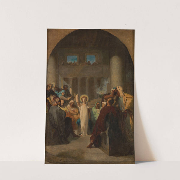 Jésus chez les docteurs by Felix-Henri Giacomotti