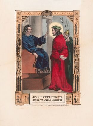 Jesus condemned to death (1848)