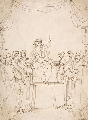 Jesus Disputing with the Doctors in the Temple (Luke 2;46-47)