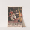 Jesus teaching how to pray (1905) by Providence Lith. Co