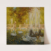 Jet d’eau dans l’ombre by Gaston La Touche