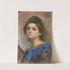 Jeune femme à l&#039;ombrelle by Léonie De Loghades