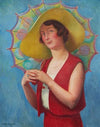 Jeune femme Ã  l’ombrelle