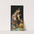 Jeune femme arrangeant des fleurs by Adolphe Monticelli