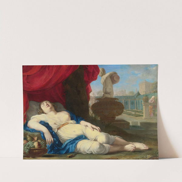 Jeune Femme Endormie Dit Aussi &#039;la Belle Du Canet&#039; by Jean Daret