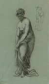 Jeune femme se déshabillant
