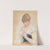 Jeune Femme Tenant Une Fleur (Portrait De Jeanne Samary) by Pierre-Auguste Renoir