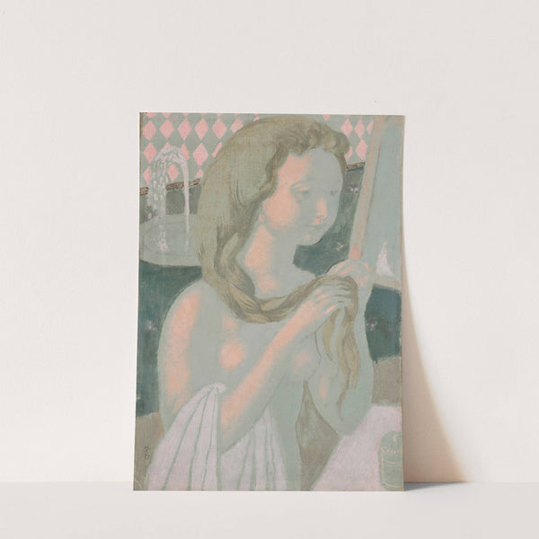 Jeune Fille à la natte (1895) by Maurice Denis