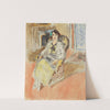 Jeune fille assise, robe jaune (1921-1922) by Henri Matisse